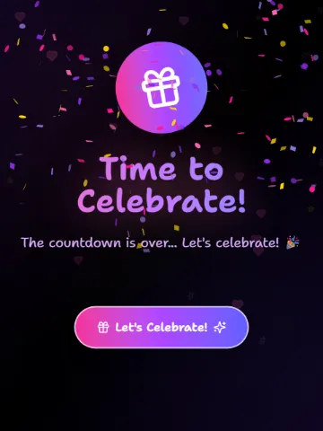 Birthday V2 — birthday website template
