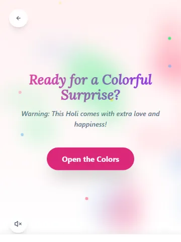 Festive Joy (Holi) — other website template
